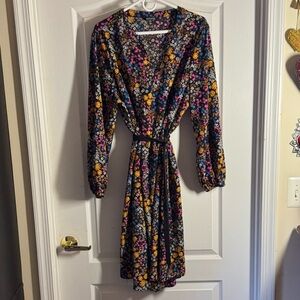 Bloom Chic Ditzy Floral Long Sleeve Dress - 18 - never worn!